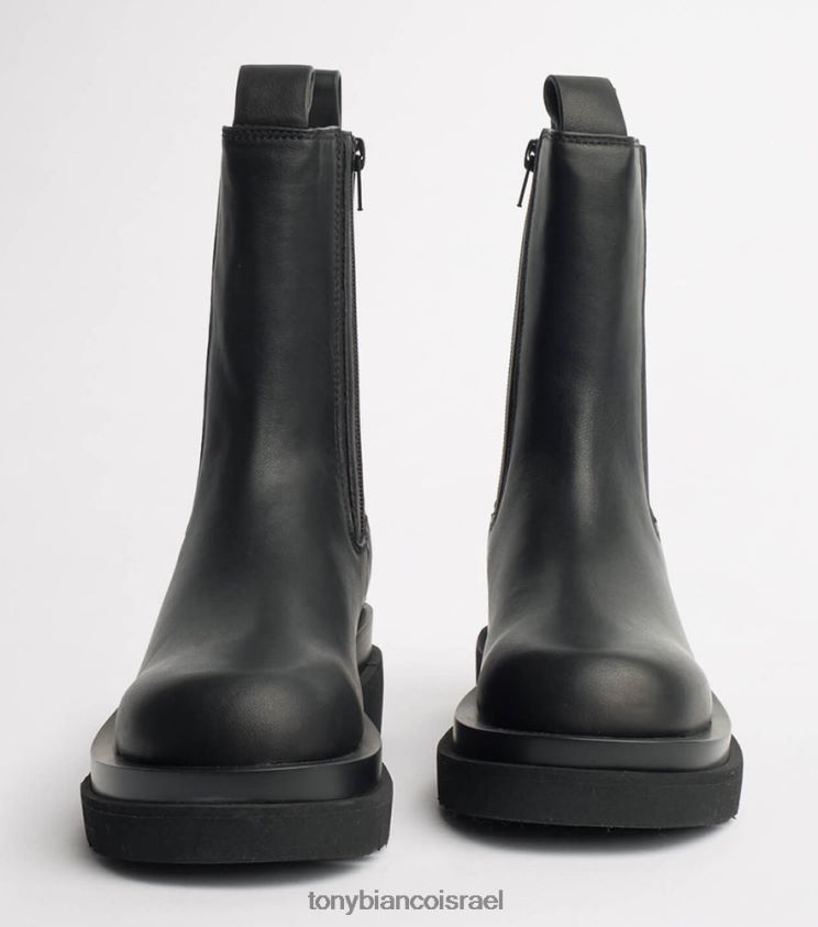 מגפונים | נשים קומו שחור Tony Bianco מגפי בוקסר 8BNR8T537